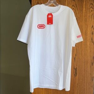 ESPN White Short Sleeve Men's Tee